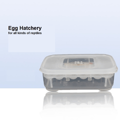 Reptile Egg Incubator Professional Hatcher Hatching Box Case Tray Plastic Breeding Incubator for Hatching Snake, Lizards, Reptiles, Gecko