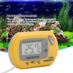 Yellow Digital Aquarium Thermometer