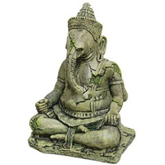 Elephant Sculpture for Fish Ornament Planted Tanks Scenery Buddha Statue