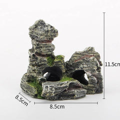 Mountain View Tank Decoration 10cm*8.5cm*11.5cm