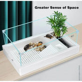 PREMIUM TURTLE TANK TA-600 Detached Ecological Ultra-White Tank