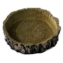 Reptile Feeding Bowl Tortoise Food Water Bowl Amphibians Snakes Lizard Gecko