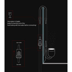 Aquarium 4 in 1 Bubble Counter DIY CO2 Generator