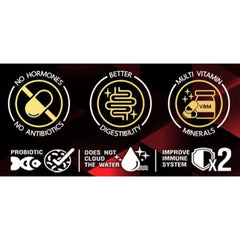 Boost Ruby Red Flowerhorn Fish Food 100g with High Grade Protein