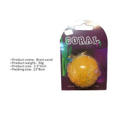 Artificial Swimming Luminous Glowing Effect Coral Decoration 4 Colors