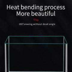 High Quality (30 to 60cm) Crystal Clear Glass Curved R Corner Fish Tank
