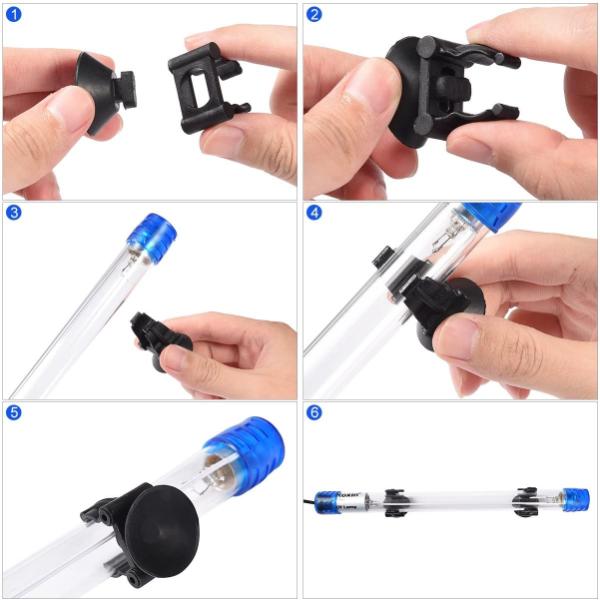 UV Sterilization Light Aquarium Submersible 13W/11W/9W/7W