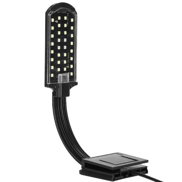Ultra-Thin Aquarium Lamp 5W Clip Light LED Fish Tank 6MM Mini Thin Body