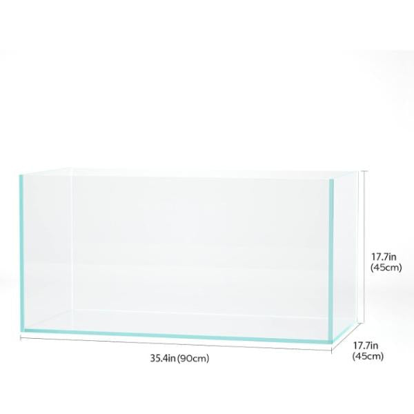 Super Ultra Clear Glass Tank 90x45x45cm