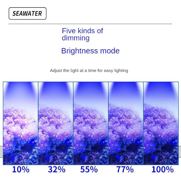 Marine Intelligent Lens Light 30W with Fan and Adjustable Options