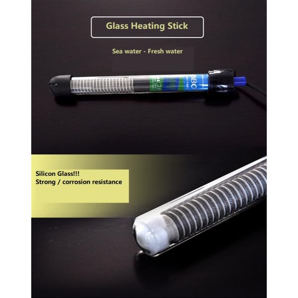 SOBO Glass Heater 25 W/50 W/100 W/ 200 W/ 300 W with Thermostat
