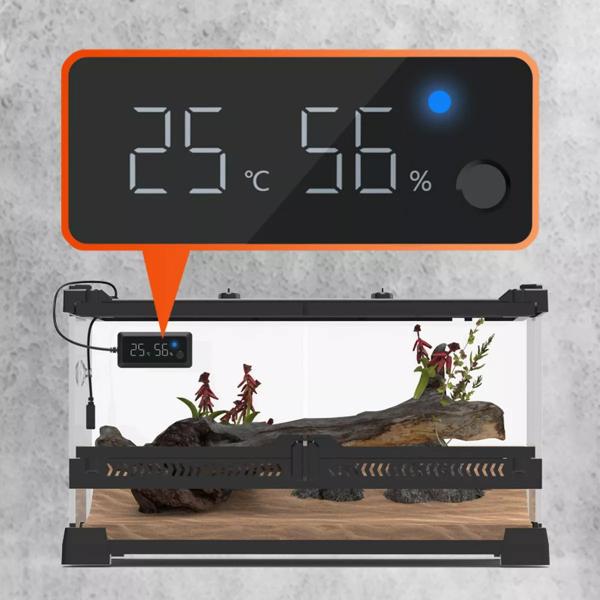 Nomoypet Intelligent Thermo-Hygrometer Control Temperature and Humidity for Reptiles