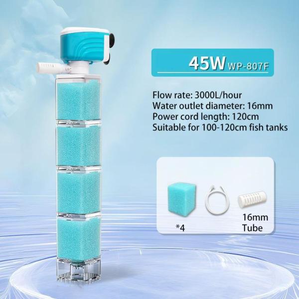 Oxygenated Fish Tank Sponge Filter Fish Tank Water Pump Aquarium