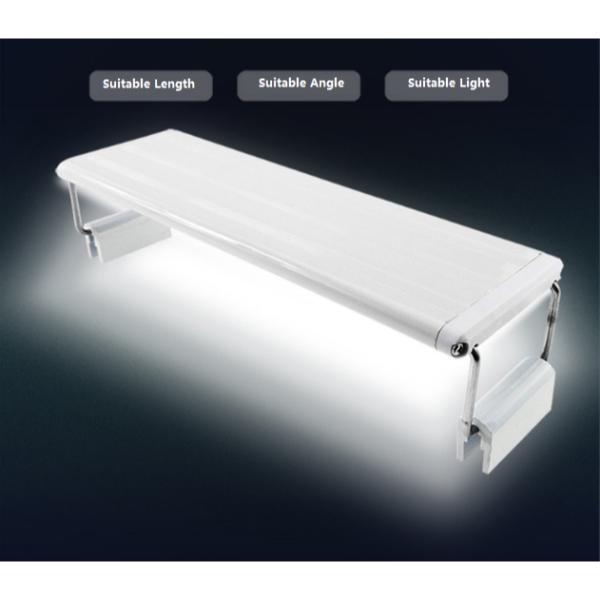 High Quality Extensible Aquarium Fish Tank LED Super Bright Light Planted Reef Coral Marine Lamp Lighting Clip-on Lamp – Suitable Tank Size: 60-70cm