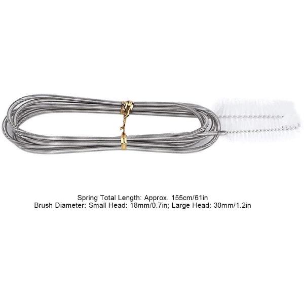 Long Tube Cleaning Brush Flexible Double Ended