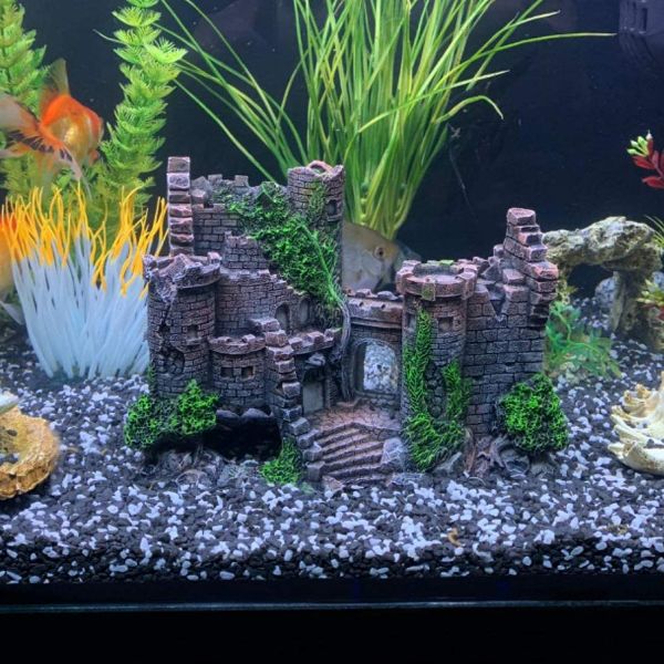 Aquarium Castle Decoration