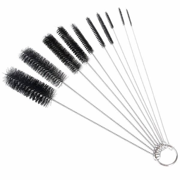 Nylon Tube Brush Set Cleaning Brush Set 10Pcs