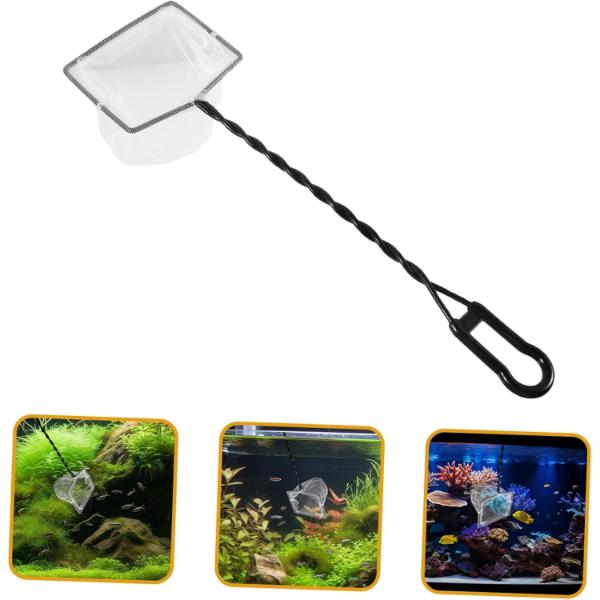 Aquarium Fish Net Black Maintenance Tool with High Quality