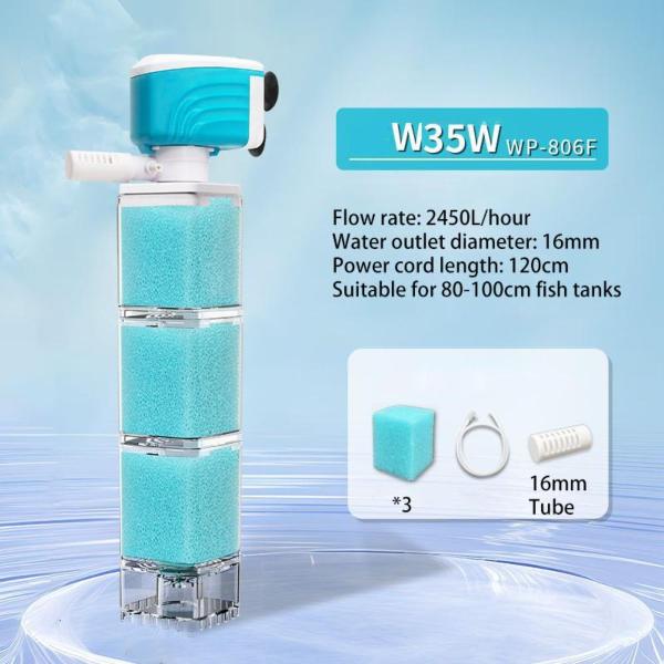 Oxygenated Fish Tank Sponge Filter Fish Tank Water Pump Aquarium