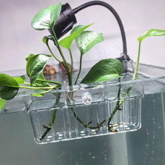 Aquarium Plant Holder Aquatic Plant Cup For Fish Bowl Decoration