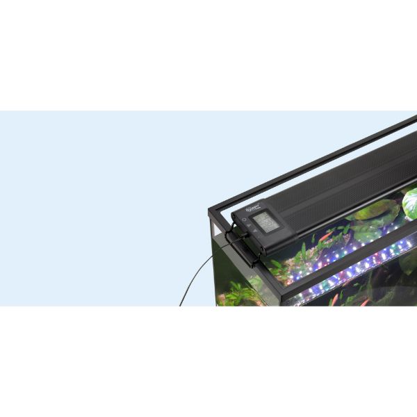 Hygger Auto On Off LED Aquarium Light Extendable 12-17 Inches 7 Colors Sunrise Sunset Full Spectrum Light Fixture for Freshwater Planted Tank Build in Timer