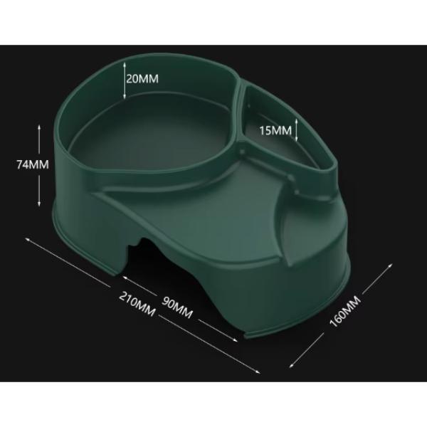 Nomoypet Multi-functional Reptile Feeder Bowl Hiding Place Shelter
