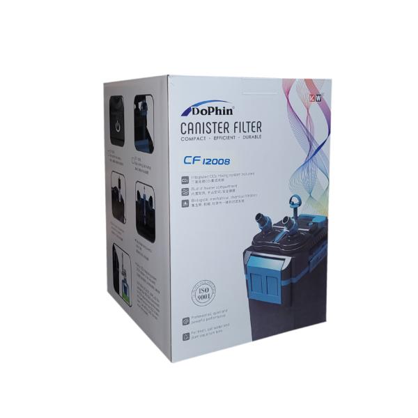 Dophin Canister Integrated CO2 Mixing and Inbuilt Heater Compartment (3 Sizes)
