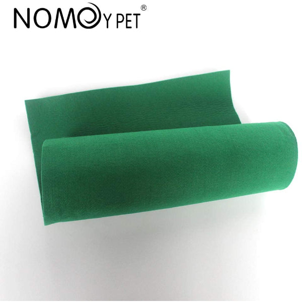 Reptile Carpet Terrarium Substrate Liner Pet Habitat Bedding Soft Green Mat for Bearded Dragon Lizards Gecko Chameleon Iguana Turtles Snakes