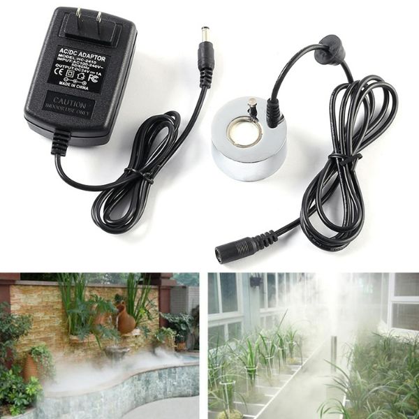 Ultrasonic Mist Maker SILVER - WITHOUT LIGHT