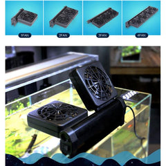 Aquarium F Series Cooling Fan for Fish Tank Cooler – 1/2/3/4 Heads