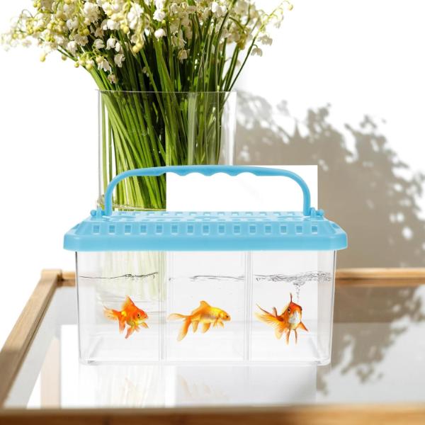 3 in 1 Betta Box Isolated Breeding Box (18.5 x 9.5 x 9cm)