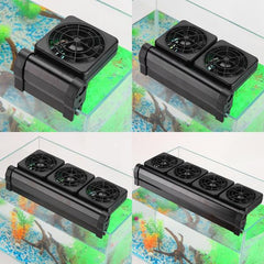 Aquarium F Series Cooling Fan for Fish Tank Cooler – 1/2/3/4 Heads
