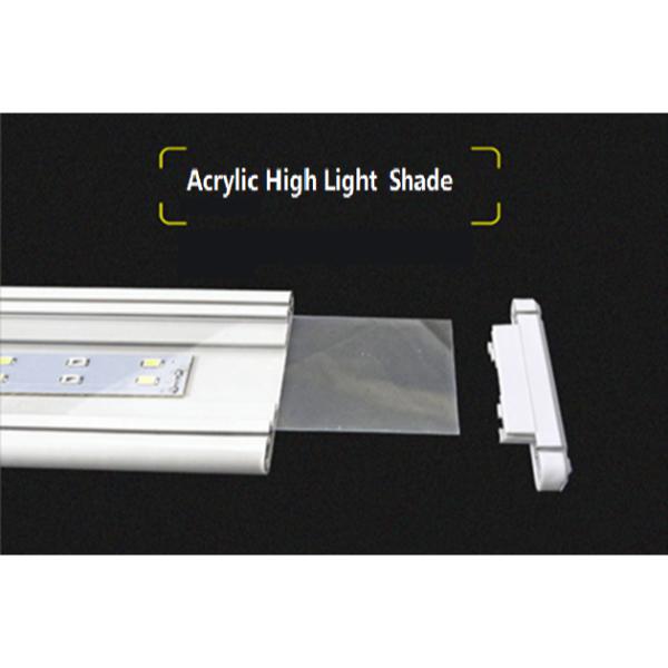 High Quality Extensible Aquarium Fish Tank LED Super Bright Light Planted Reef Coral Marine Lamp Lighting Clip-on Lamp – Suitable Tank Size: 60-70cm