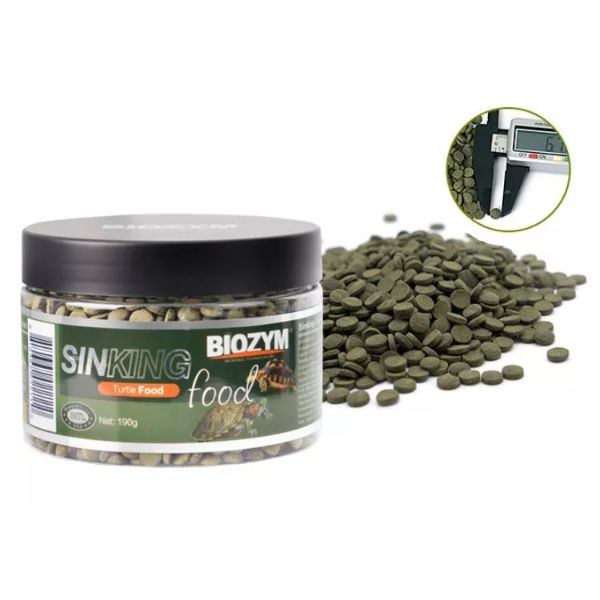 BIOZYM Aquarium Turtle Rich Calcium General Sinking to Feed 120g and 190g