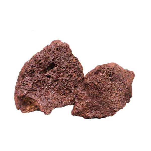 Aquarium River Rock Planted Substrate Red Lava Stone 500gm