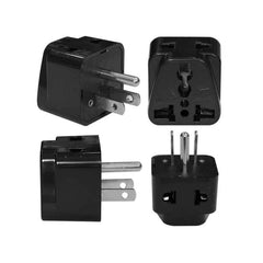 2-Pin Universal Power Plug Adapter Travel Plug Converter