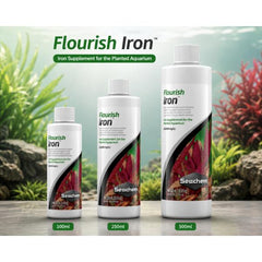 Seachem Flourish Iron Aquarium Plant Iron Supplement – 100mL / 250mL / 500mL