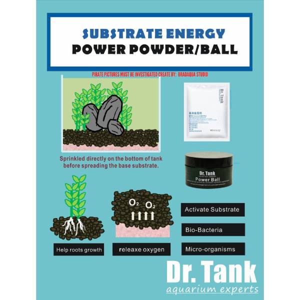 Dr. Tank Water Grass Base Power Ball Promote Root Growth