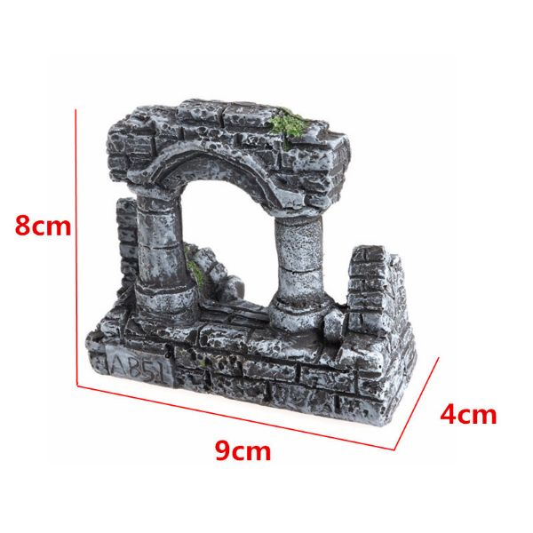 Roman Building Colosseum Colosseo Aquarium Fish Tank Décor