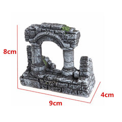 Roman Building Colosseum Colosseo Aquarium Fish Tank Décor
