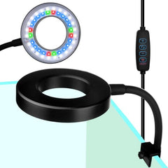B&K Aquarium Clip on USB Light Dimmable and 3 Modes 8W