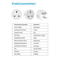 Wi-Fi Smart Socket Plug