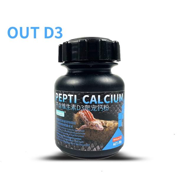 Knowing Reptile Calcium Powder with D3 and without D3 85g