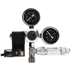MUFAN Co2 Regulator With Solenoid W21.8 and G5/8