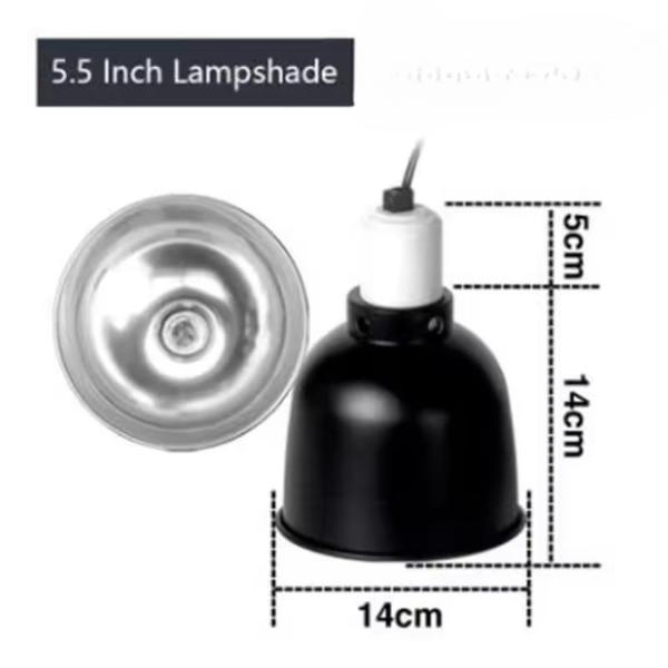 Nomoy Lamp Case Reptile Hood Type 5.5 INCHES- NJ 01 Series