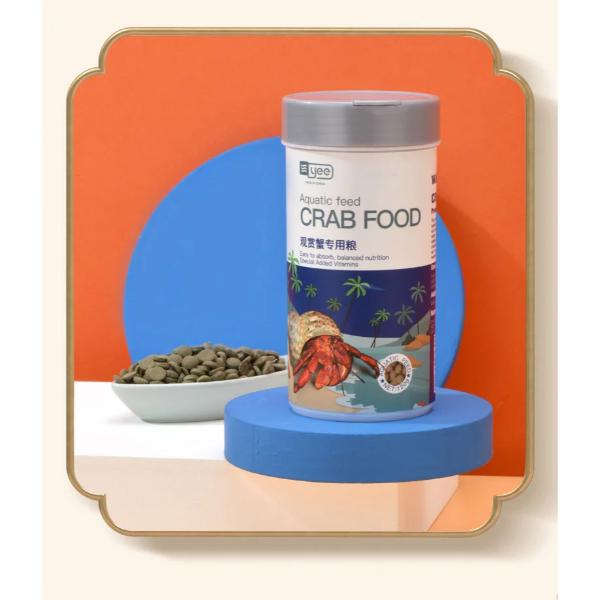 Nutritionally Balanced 120g Food for Ornamental Crabs
