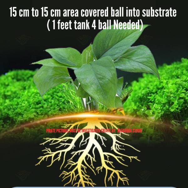 Dr. Tank Water Grass Base Power Ball Promote Root Growth