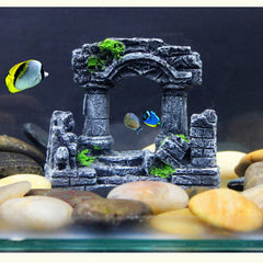 Roman Building Colosseum Colosseo Aquarium Fish Tank Décor