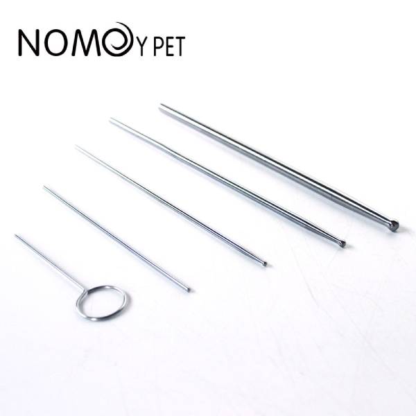 Snake Probe Kit 5 Pieces Round Ball Tip Professional Reptiles Snake Sexing Kit Probes Set