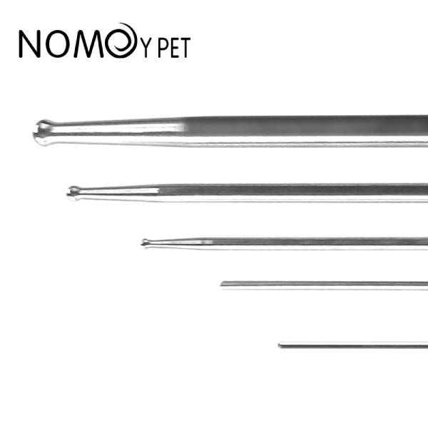 Snake Probe Kit 5 Pieces Round Ball Tip Professional Reptiles Snake Sexing Kit Probes Set